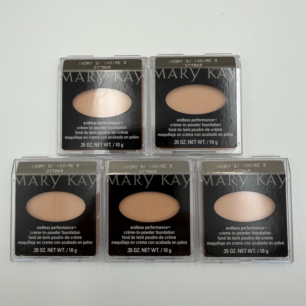 Mary Kay IVORY 3 Endless Performance Creme to Powder Foundation 077868
